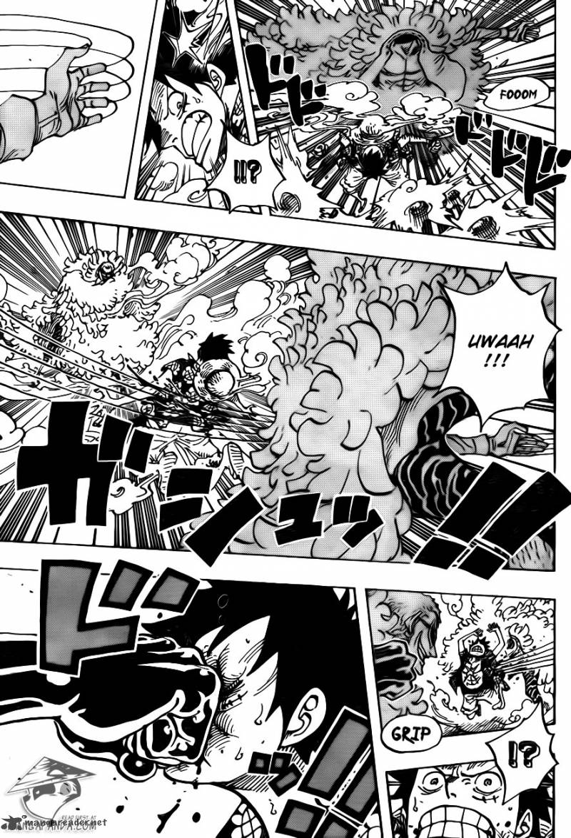 One Piece Manga Chapter 745 page 8 - The Birdcage