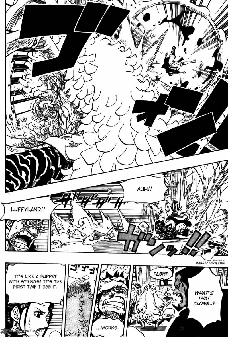 One Piece Manga Chapter 745 page 9 - The Birdcage