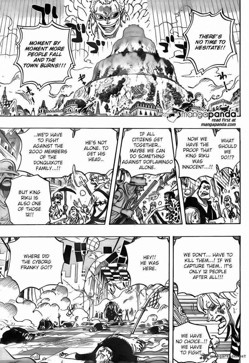 One Piece Manga Chapter 746 page 13 - Stars