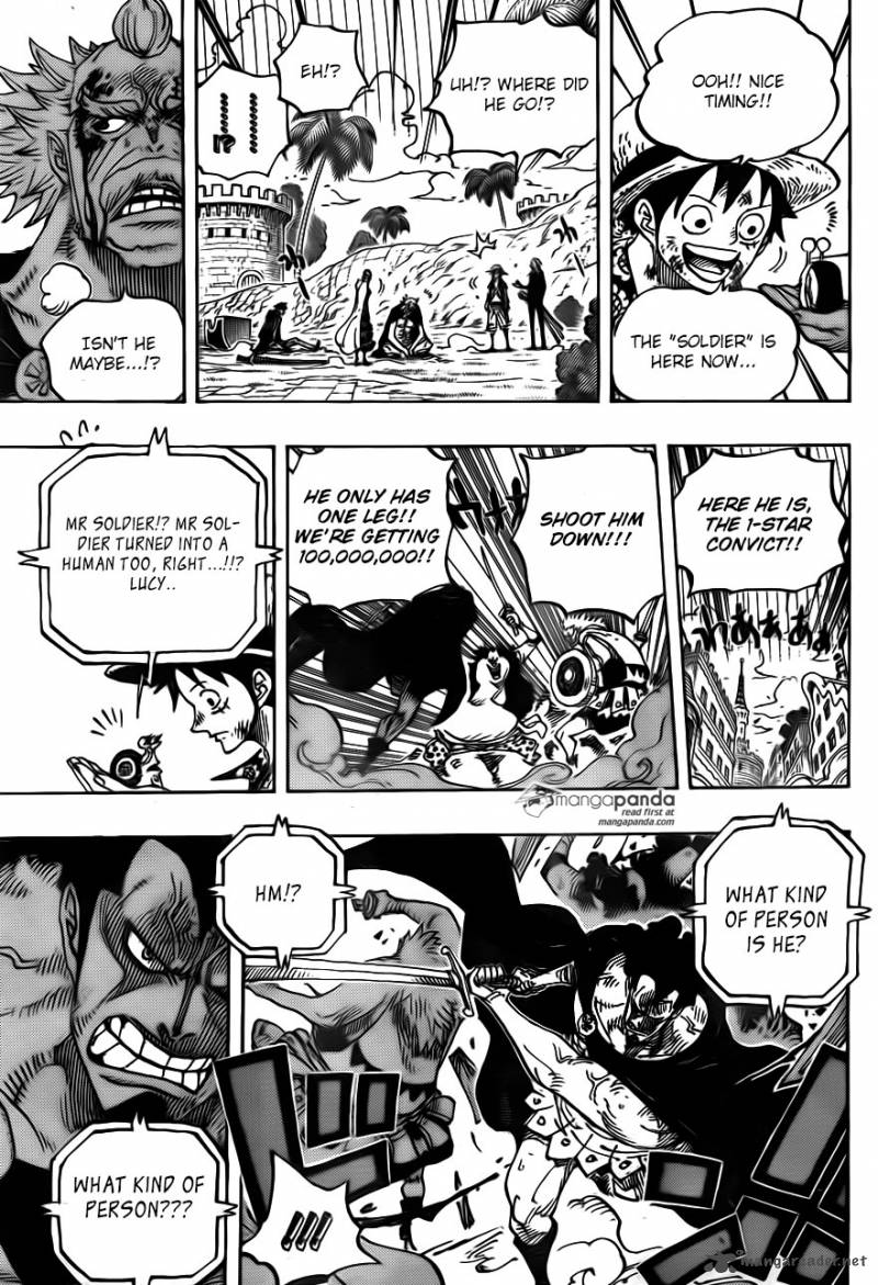 One Piece Manga Chapter 746 page 15 - Stars