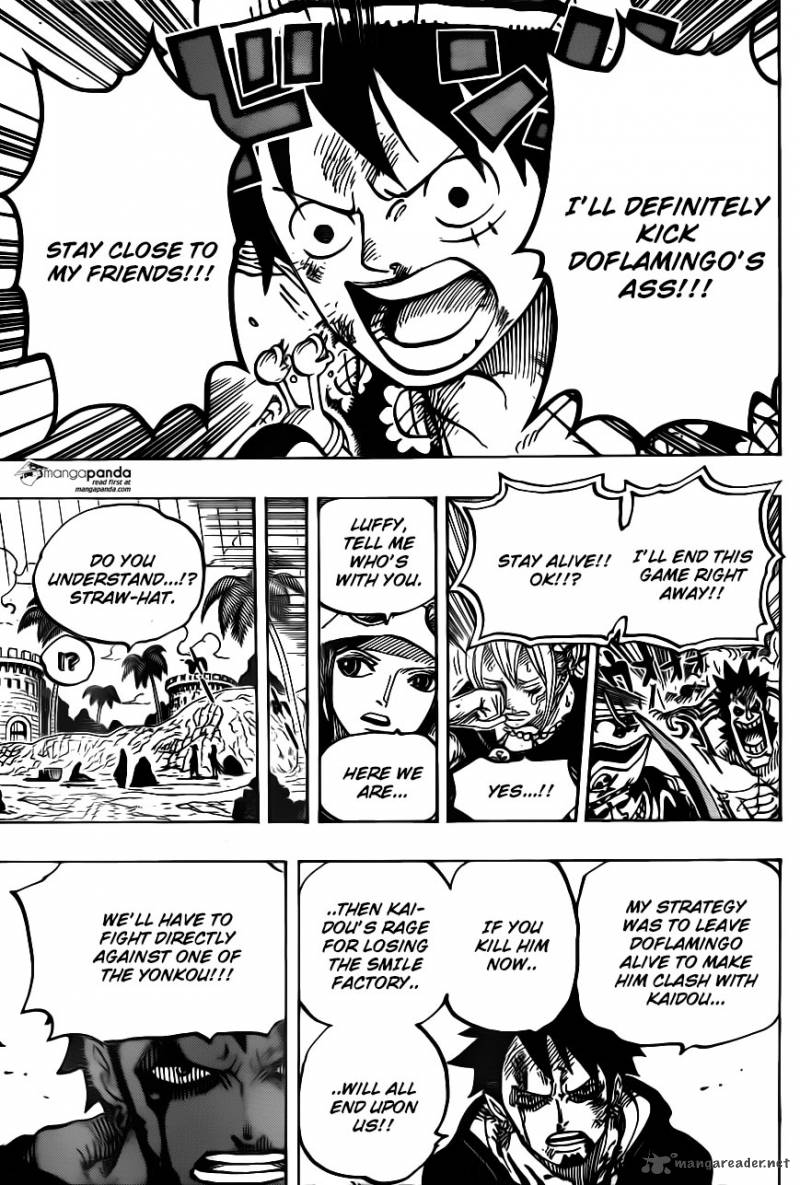One Piece Manga Chapter 746 page 17 - Stars
