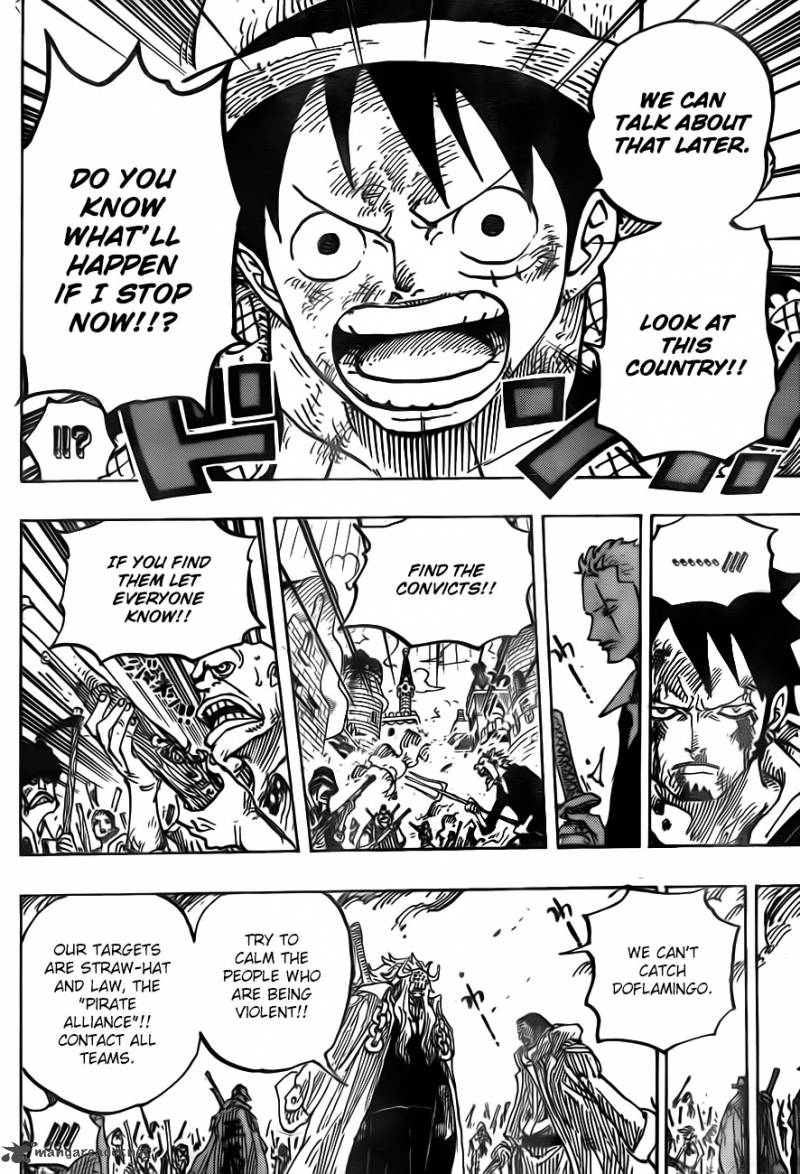 One Piece Manga Chapter 746 page 18 - Stars