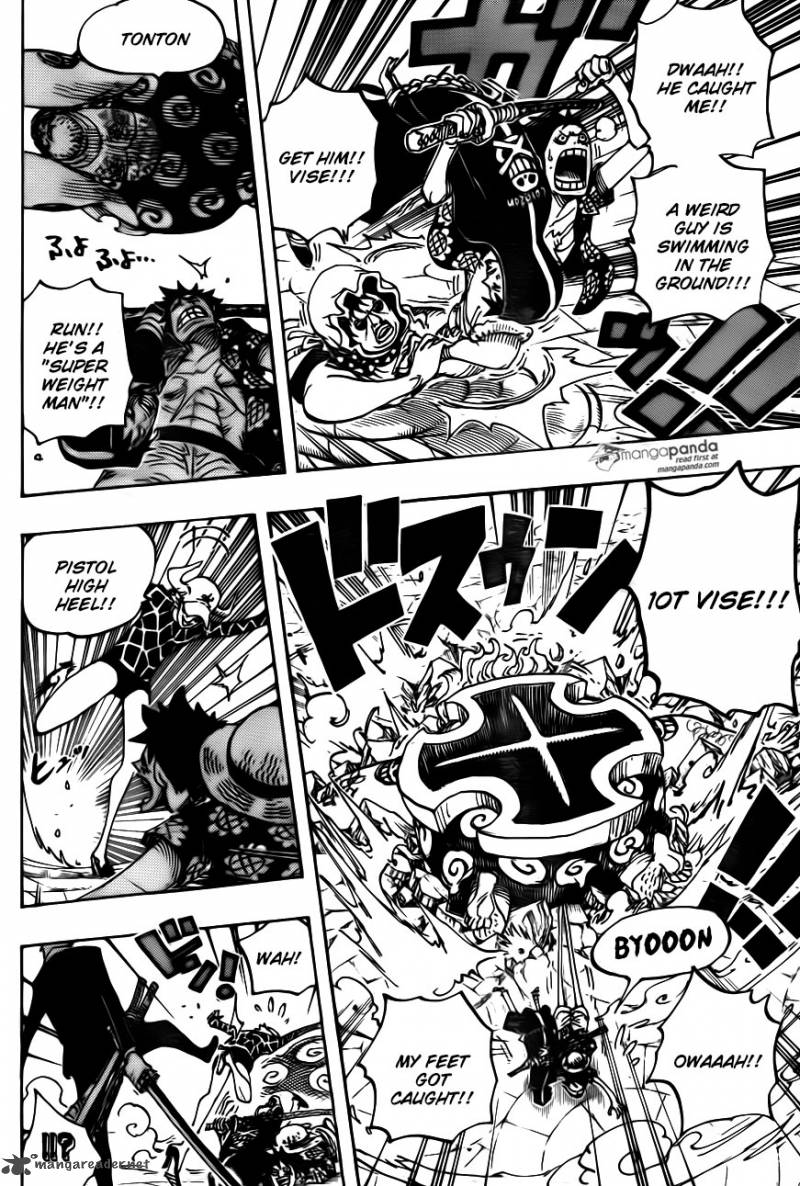 One Piece Manga Chapter 747 page 13 - Executive Officer Pica