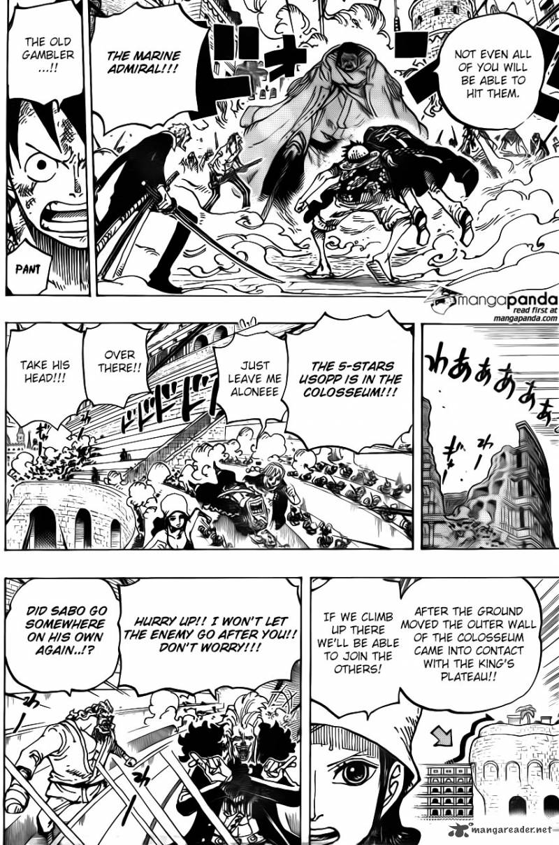 One Piece Manga Chapter 747 page 15 - Executive Officer Pica