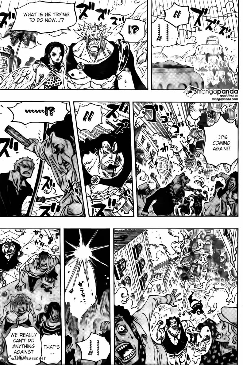 One Piece Manga Chapter 747 page 16 - Executive Officer Pica