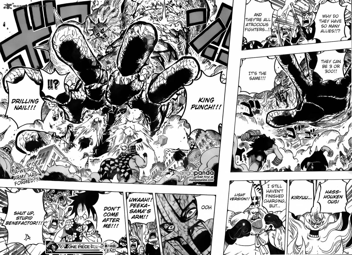 One Piece Manga Chapter 748 page 14 - My Repayment