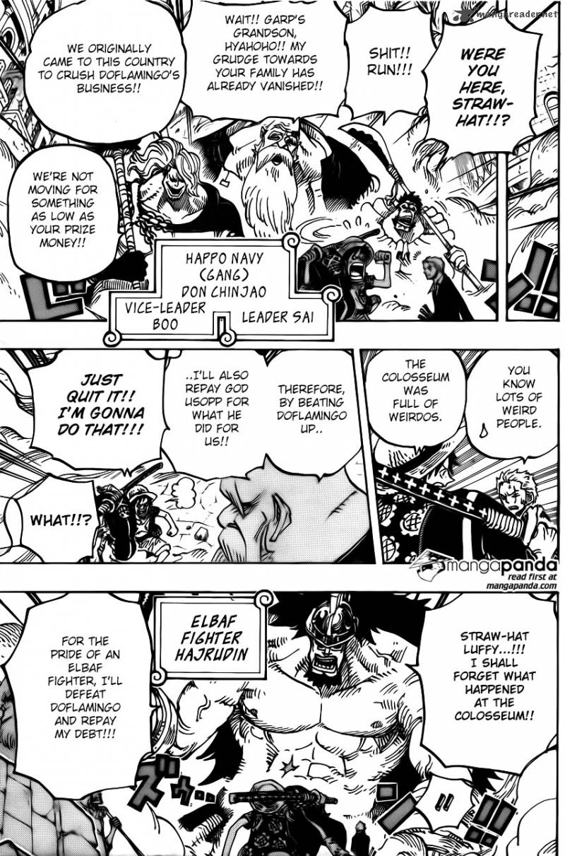 One Piece Manga Chapter 748 page 8 - My Repayment