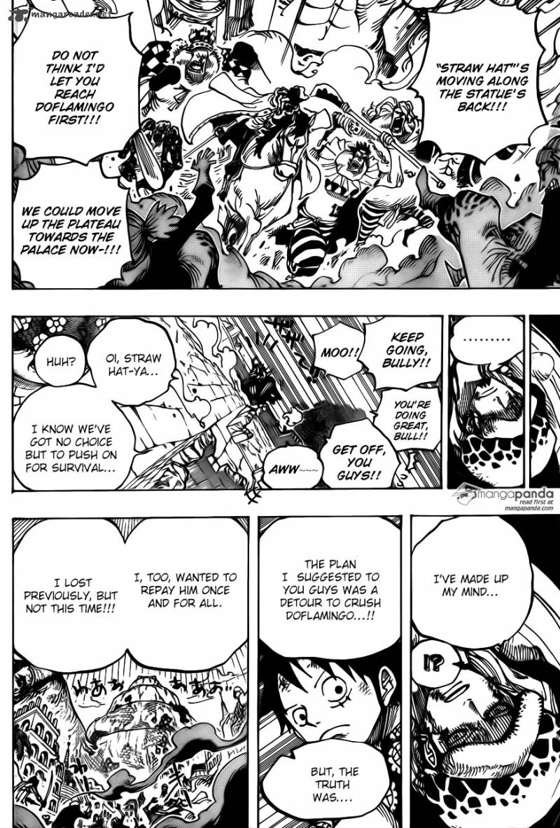 One Piece Manga Chapter 749 page 14 - March Forward!! Army of Rascals