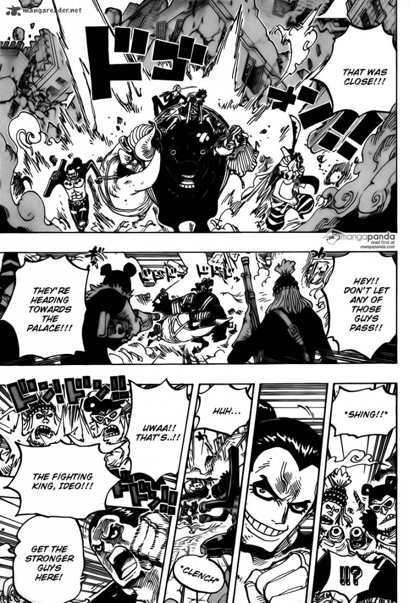 One Piece Manga Chapter 749 page 3 - March Forward!! Army of Rascals