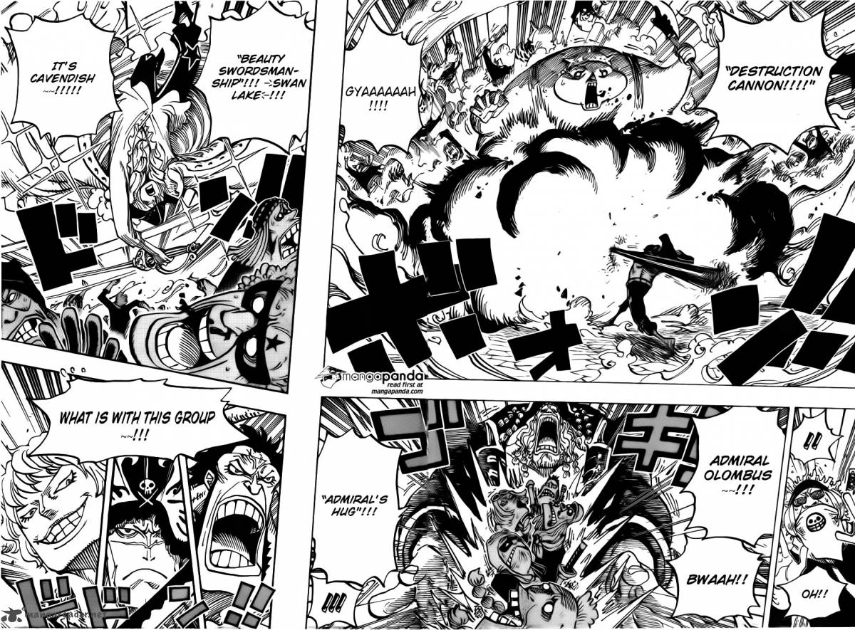 One Piece Manga Chapter 749 page 4 - March Forward!! Army of Rascals