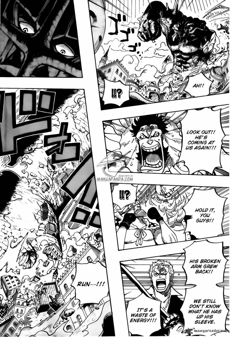One Piece Manga Chapter 749 page 5 - March Forward!! Army of Rascals