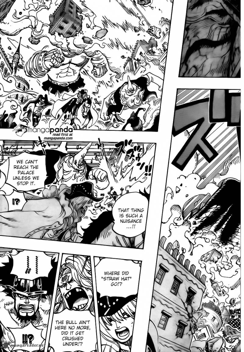 One Piece Manga Chapter 749 page 6 - March Forward!! Army of Rascals