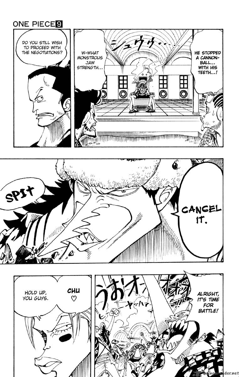 One Piece Manga Chapter 75 page 11 - Sea Charts and Fish-Man