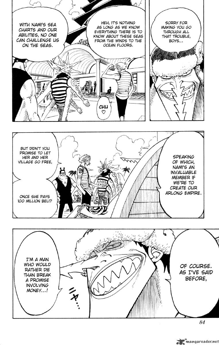 One Piece Manga Chapter 75 page 18 - Sea Charts and Fish-Man