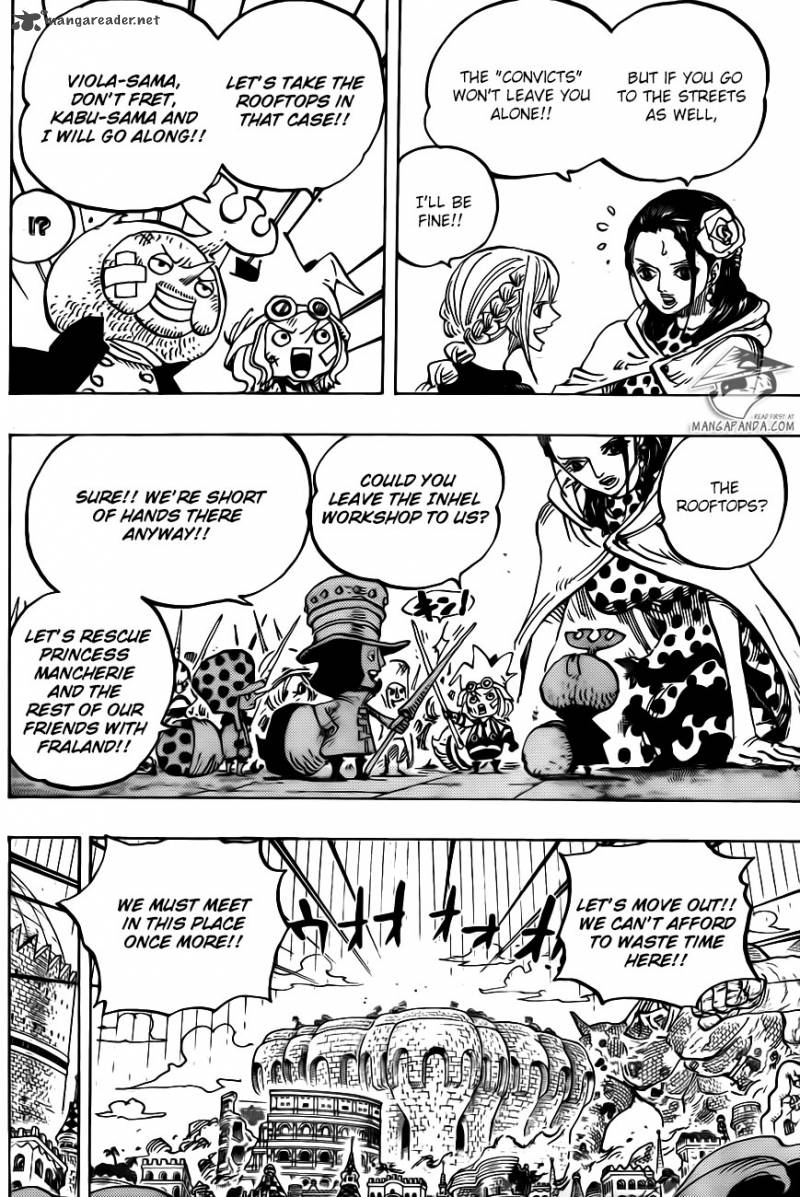 One Piece Manga Chapter 750 page 11 - The State of the War