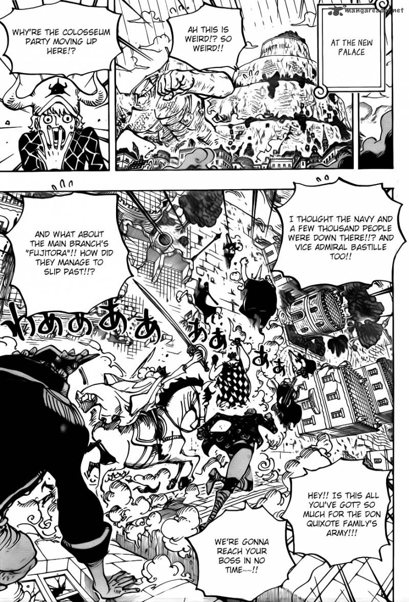One Piece Manga Chapter 750 page 14 - The State of the War