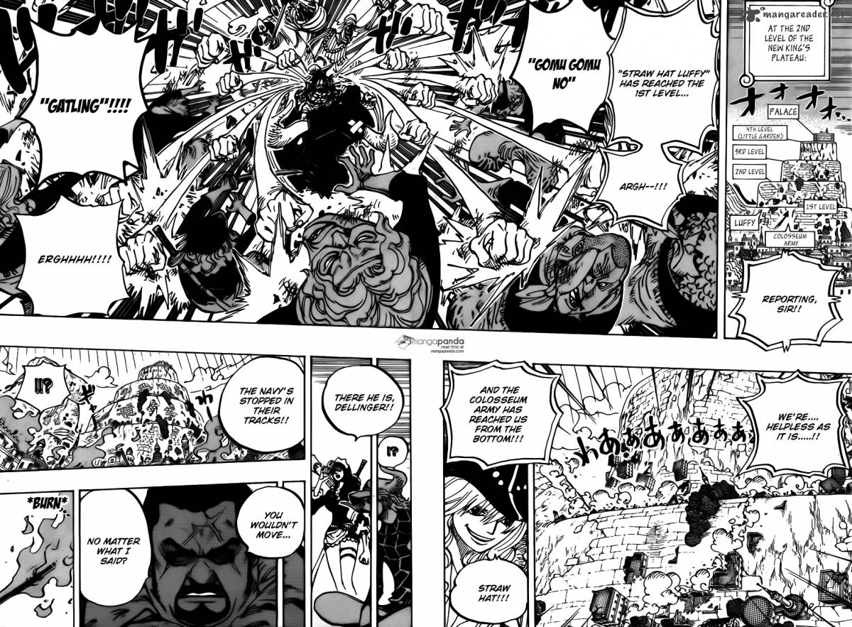One Piece Manga Chapter 750 page 15 - The State of the War