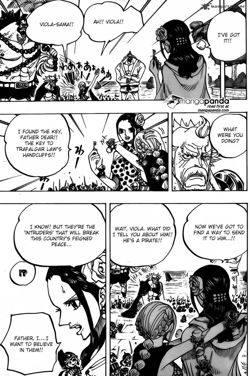 One Piece Manga Chapter 750 page 8 - The State of the War