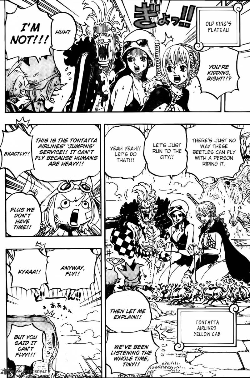 One Piece Manga Chapter 752 page 12 - Palm