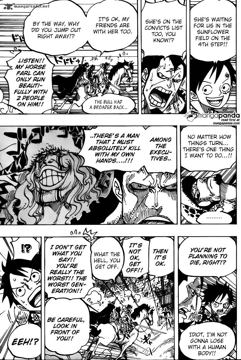 One Piece Manga Chapter 753 page 14 - Battle