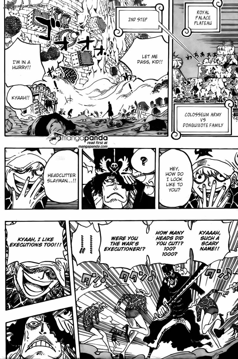 One Piece Manga Chapter 753 page 5 - Battle