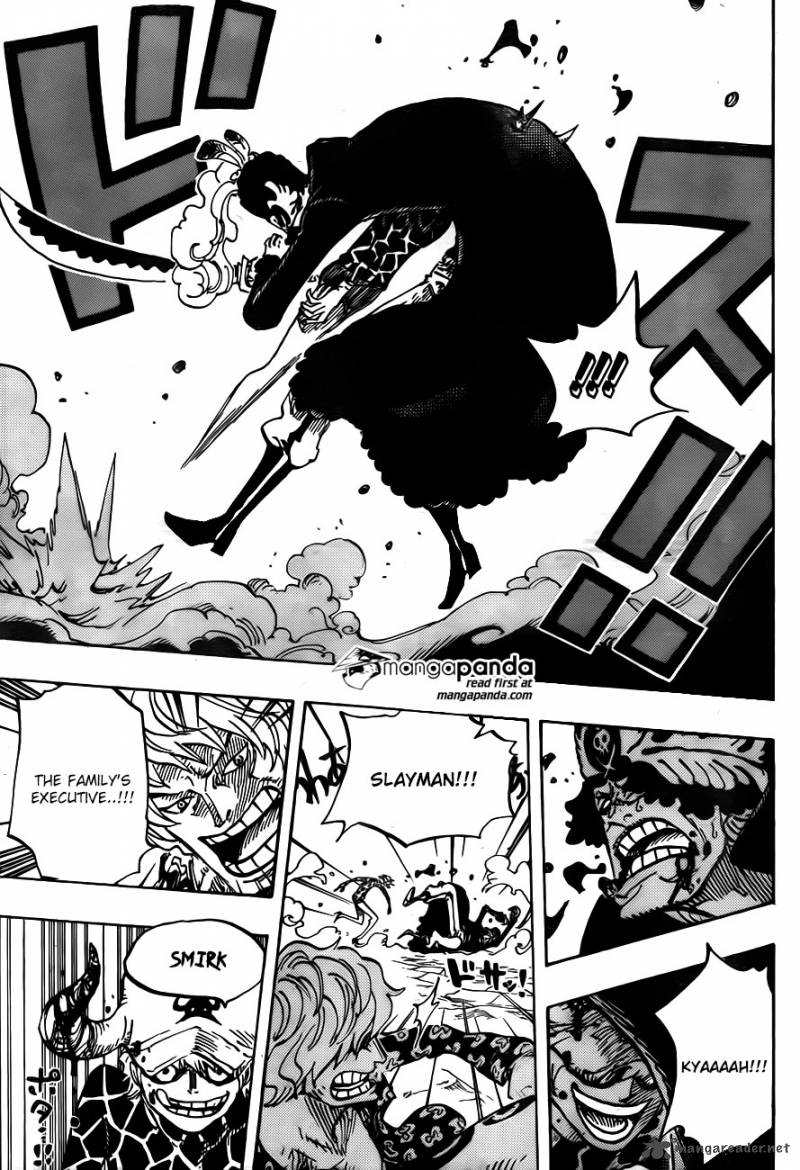 One Piece Manga Chapter 753 page 6 - Battle