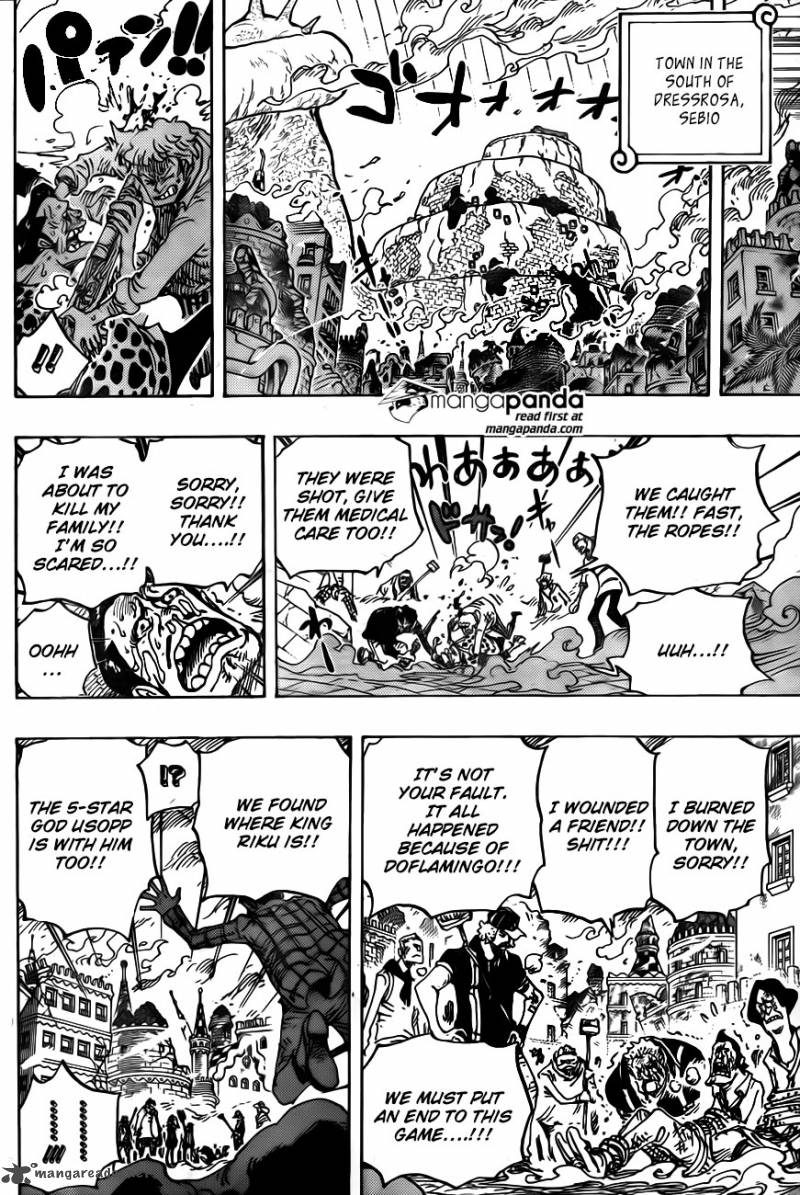 One Piece Manga Chapter 753 page 9 - Battle
