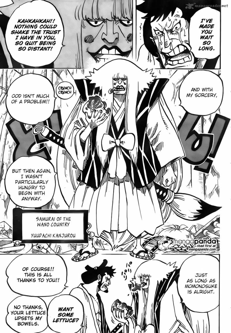One Piece Manga Chapter 754 page 3 - Pleased to Make Your Acquaintance