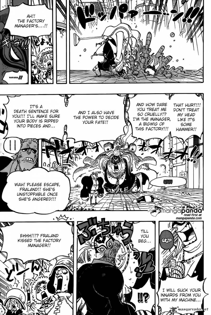 One Piece Manga Chapter 755 page 11 - A Man's World