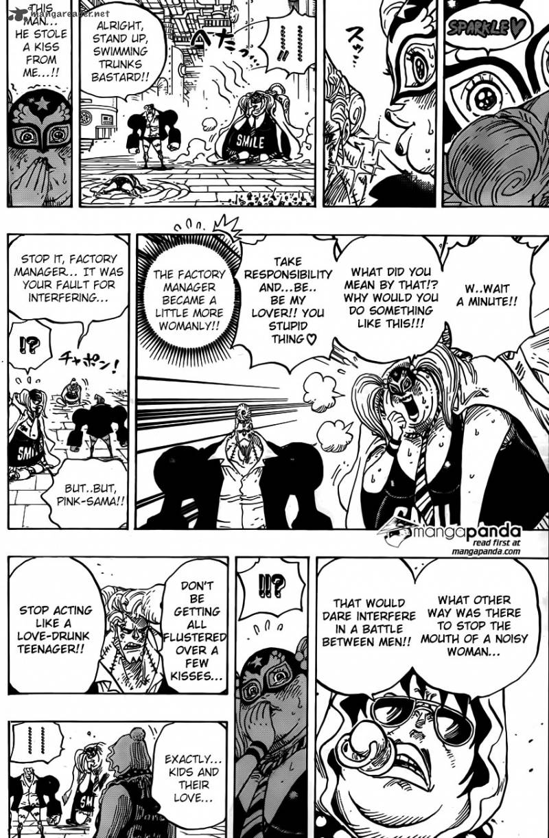 One Piece Manga Chapter 755 page 12 - A Man's World