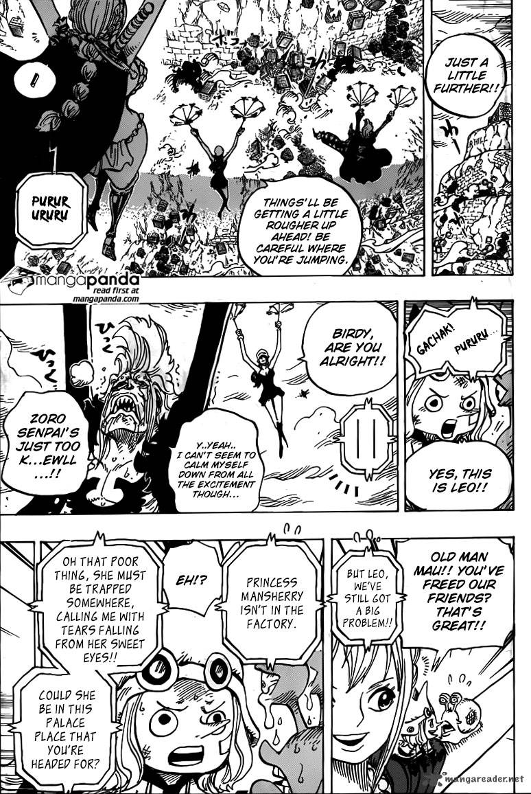 One Piece Manga Chapter 755 page 15 - A Man's World