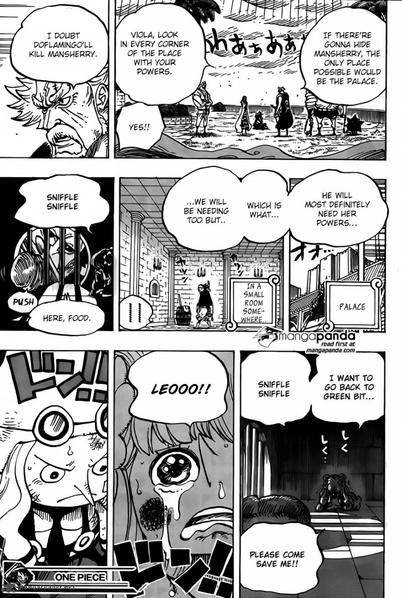 One Piece Manga Chapter 755 page 17 - A Man's World