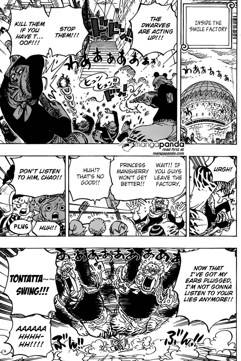 One Piece Manga Chapter 755 page 3 - A Man's World