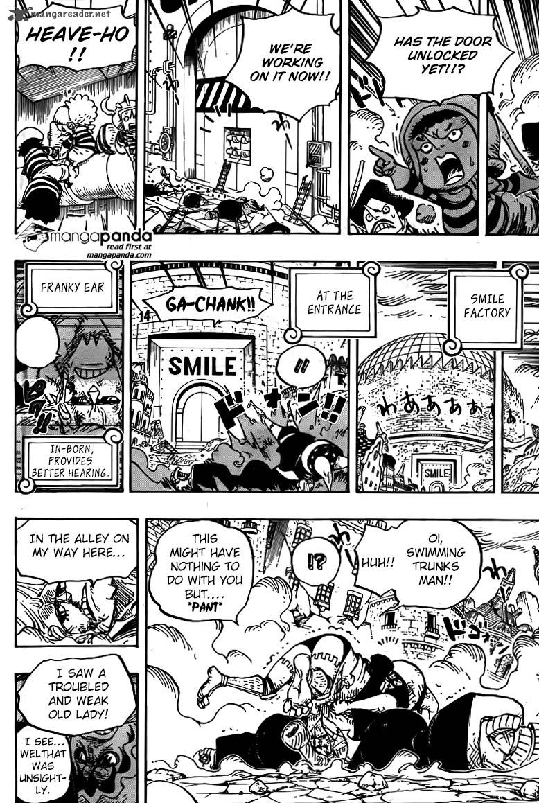 One Piece Manga Chapter 755 page 6 - A Man's World