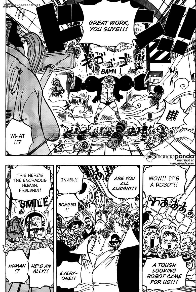 One Piece Manga Chapter 755 page 8 - A Man's World