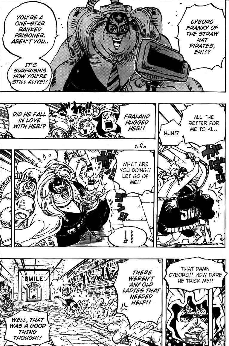 One Piece Manga Chapter 755 page 9 - A Man's World