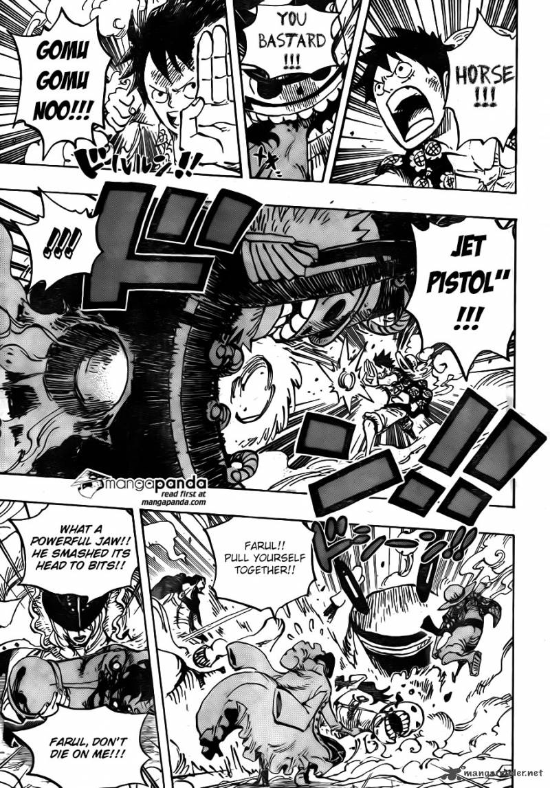 One Piece Manga Chapter 756 page 13 - The Fourth Step