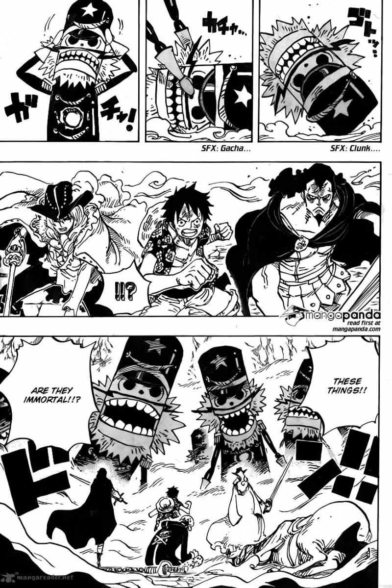 One Piece Manga Chapter 756 page 15 - The Fourth Step