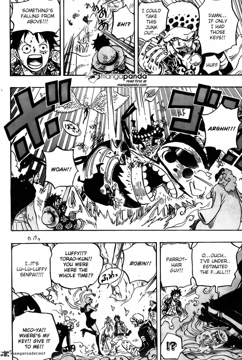 One Piece Manga Chapter 756 page 16 - The Fourth Step