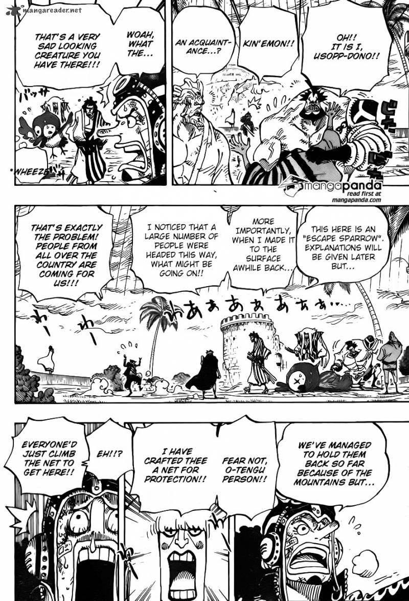 One Piece Manga Chapter 756 page 4 - The Fourth Step