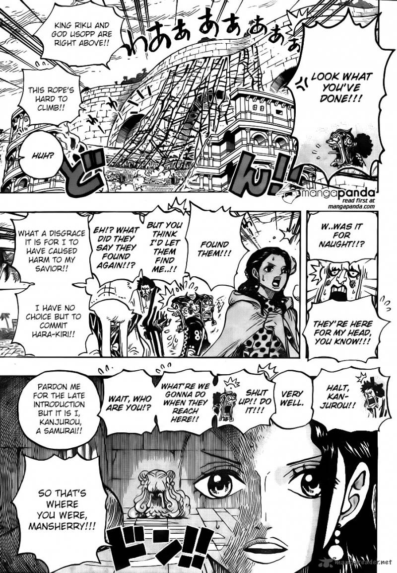 One Piece Manga Chapter 756 page 5 - The Fourth Step