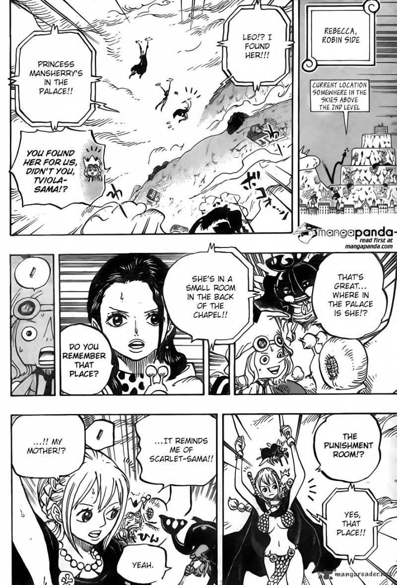 One Piece Manga Chapter 756 page 6 - The Fourth Step