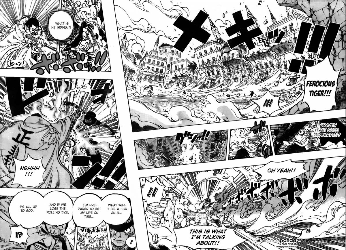 One Piece Manga Chapter 757 page 10 - Trump Card