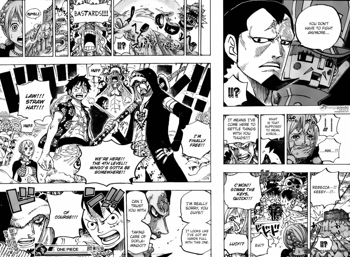 One Piece Manga Chapter 757 page 15 - Trump Card