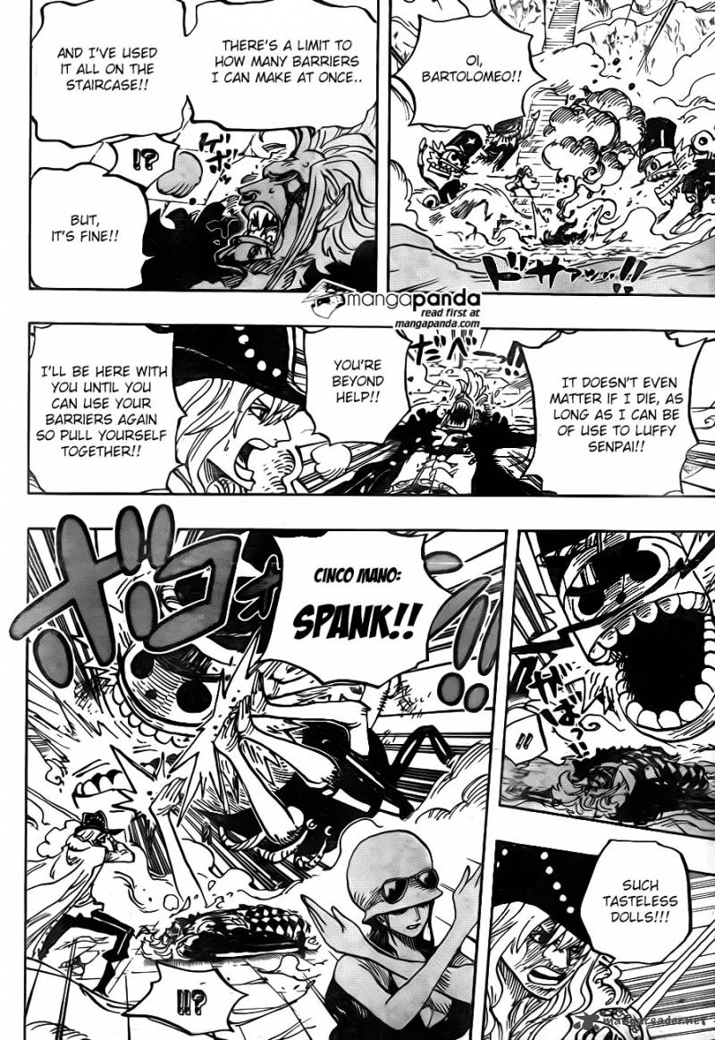 One Piece Manga Chapter 757 page 6 - Trump Card