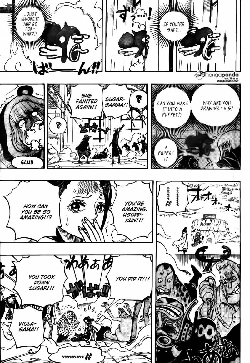 One Piece Manga Chapter 758 page 15 - Just Keep Going