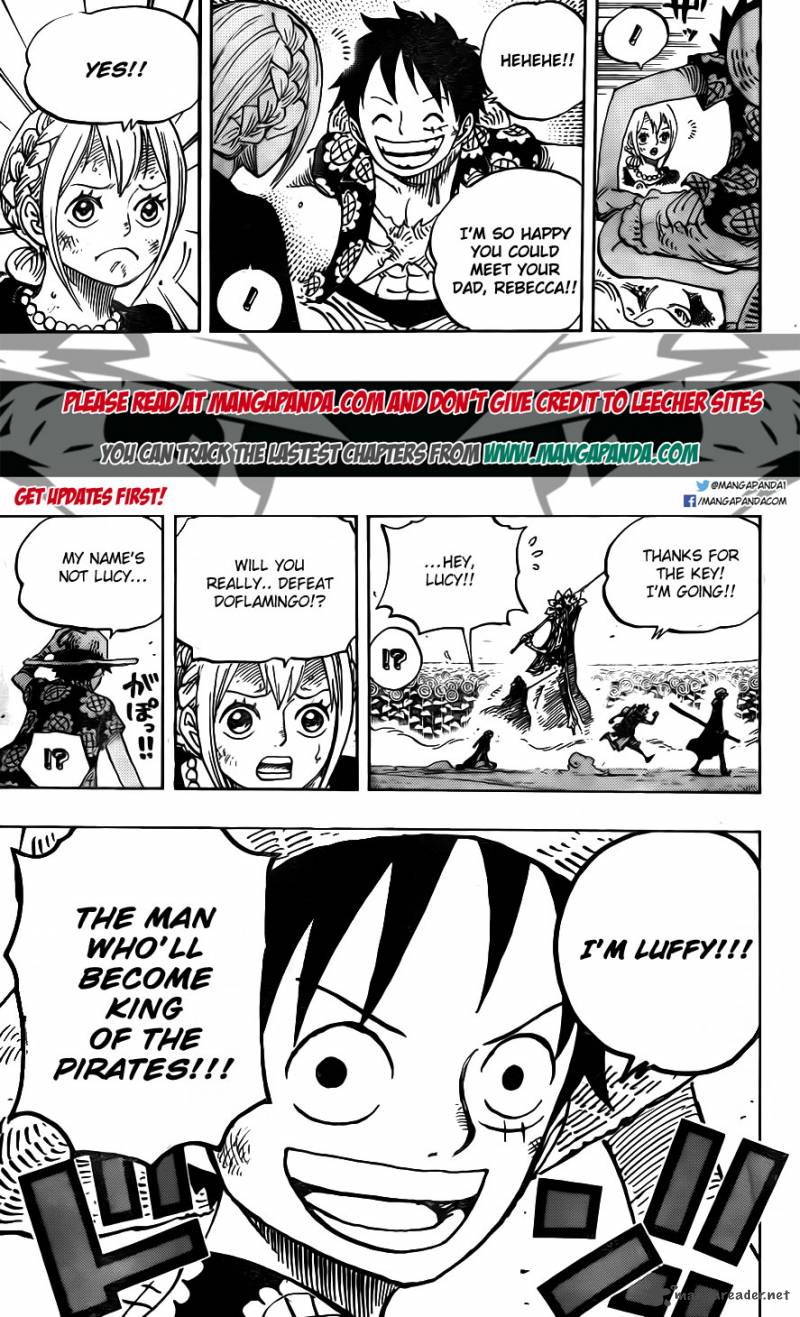 One Piece Manga Chapter 758 page 3 - Just Keep Going