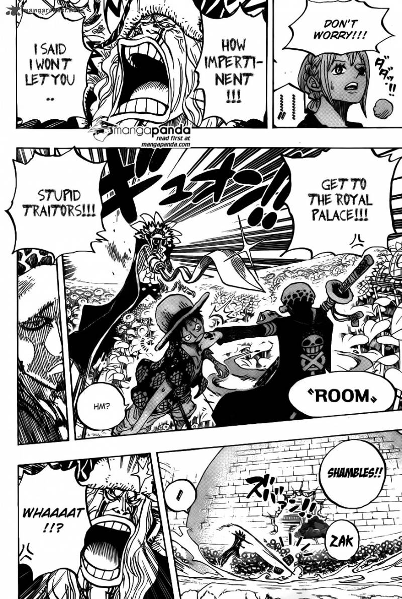 One Piece Manga Chapter 758 page 4 - Just Keep Going
