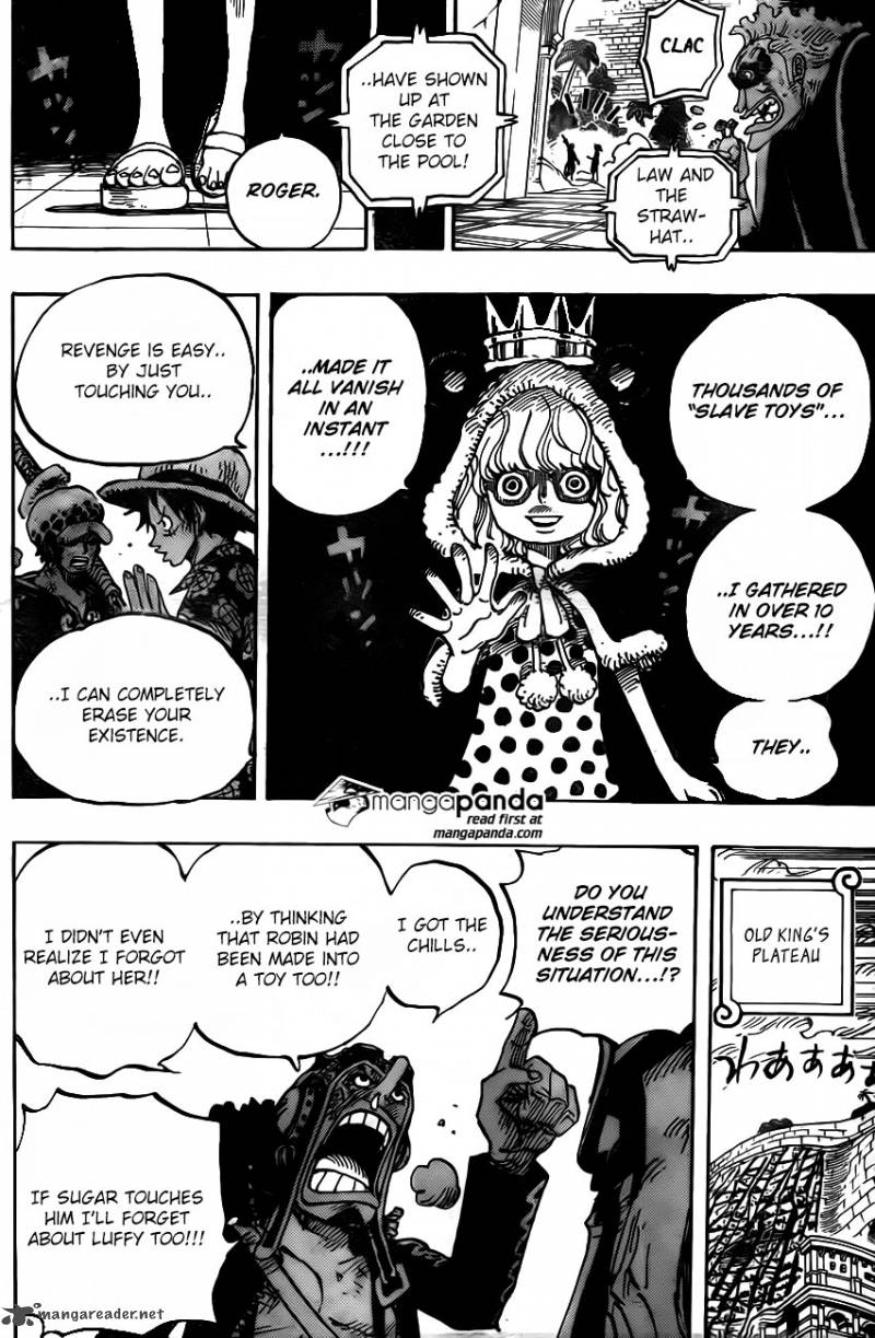 One Piece Manga Chapter 758 page 6 - Just Keep Going