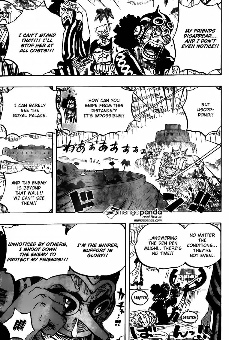 One Piece Manga Chapter 758 page 7 - Just Keep Going